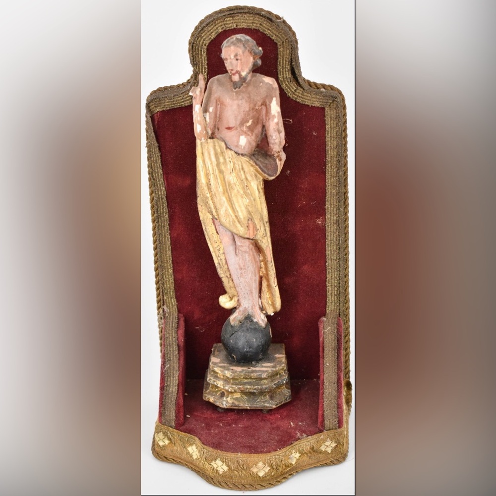 Early 19th Century Spanish Colonial Santo